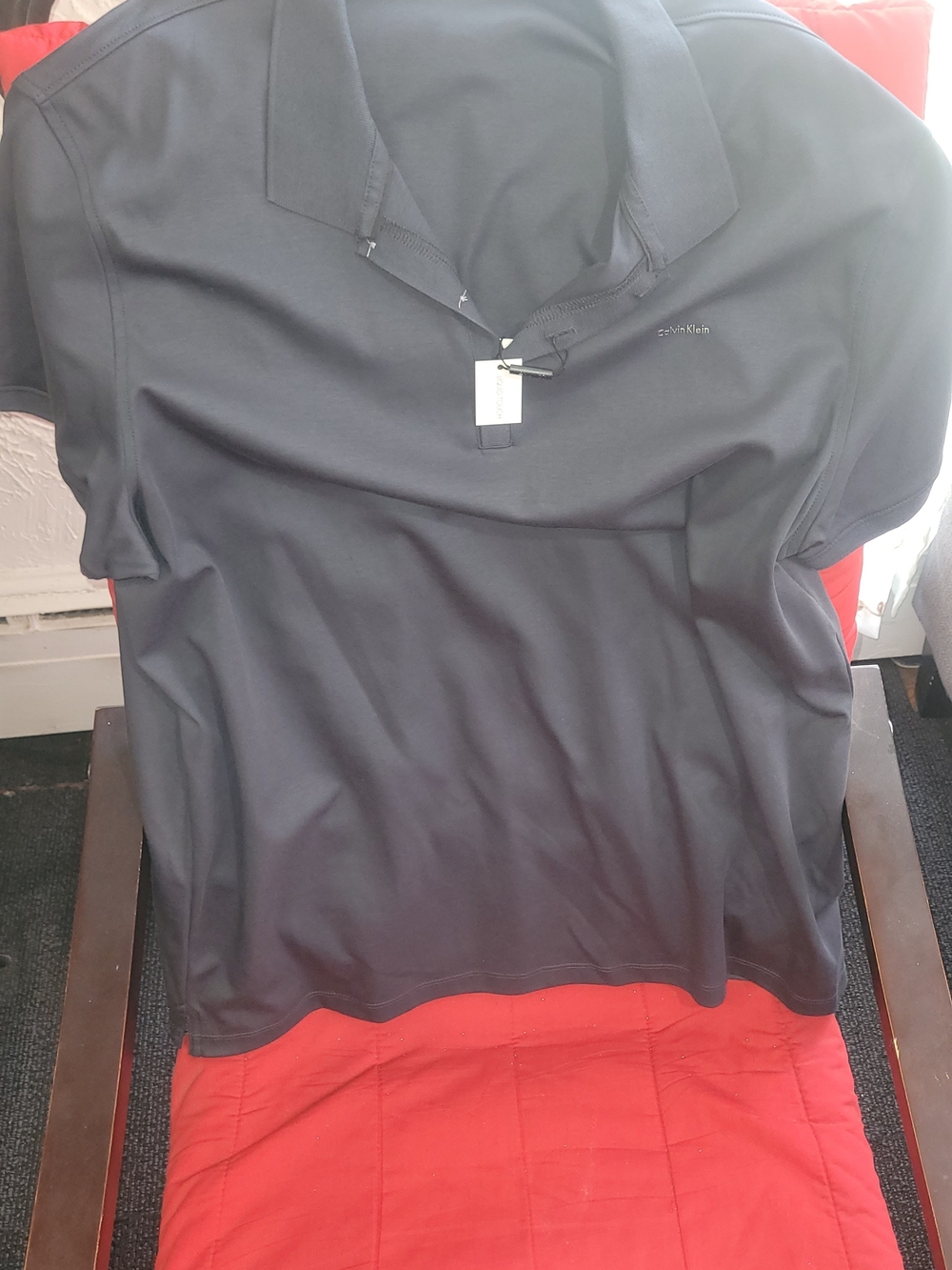 Calvin Klein Men’s Black Polo Shirt